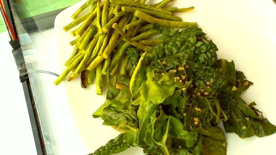 Green beans & kale